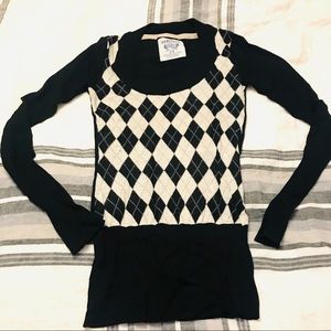 Argyle Sweater Size S